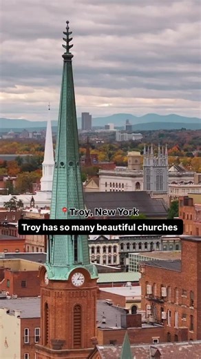 Steeples of Troy ⛪️ 📍Troy, New York #troyny #aroundtroy #upstateny | Around Troy