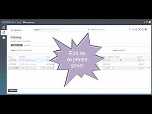 How to add expenses in iAccess