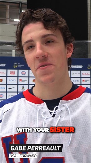 1K views | Happy #NationalSiblingsDay2024 to all the hockey siblings! Especially Liliane and Gabe Perreault! Liliane signed with the SDHL's Frölunda HC while Gabe was in Sweden, playing in Frölunda's home arenas with #TeamUSA for the World Junior Championships. | FloHockey | Facebook