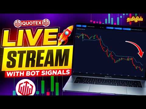 Live Trading with AI Bot Signals 😱 | Quotex Tamil | #quotex #trading #binarytrading #forextrading