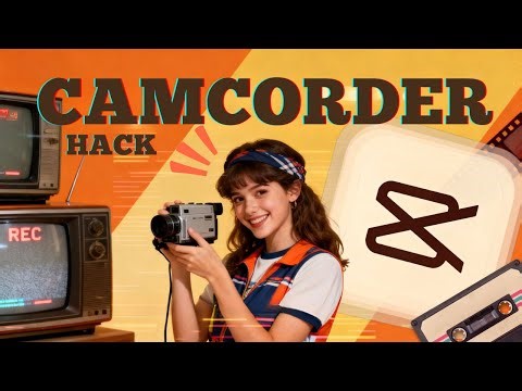 Stop Scrolling! Learn How to Add the Viral Camcorder Effect in CapCut Pro (So Easy!)