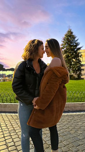 Danielle + Anna Parlagreco | LGBTQ+ Travel & Lifestyle on Instagram: "The only person I’ll *gladly* wake up to watch the sunrise with ☺️⁣ ⁣ #couple #cutecouple #wlw #roma #couplegoals #itsvabene #creativetravelcouples #cutetravelcouples #beautifultravelcouples #girlswhokissgirls #travelgirls #travelcouple #italy #traveleurope #igersroma #travelrome"