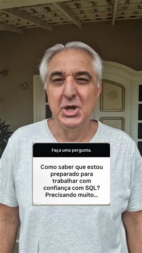 SQL Server Expert - Prof. Landry on Instagram: "Como saber que estou preparado para trabalhar com confiança com SQL? #sqlserverexpert #sqlserver #dba"