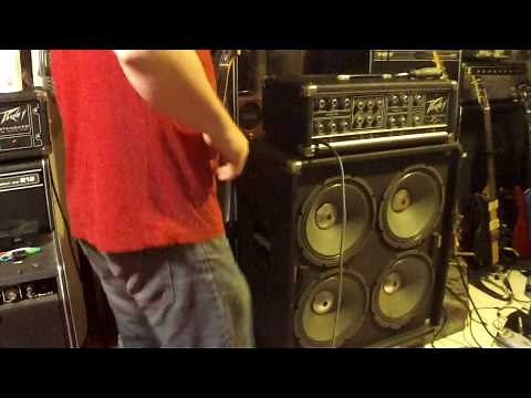 Peavey Musician 400 Series Head Clean and Dirty Bass Sound quick demo