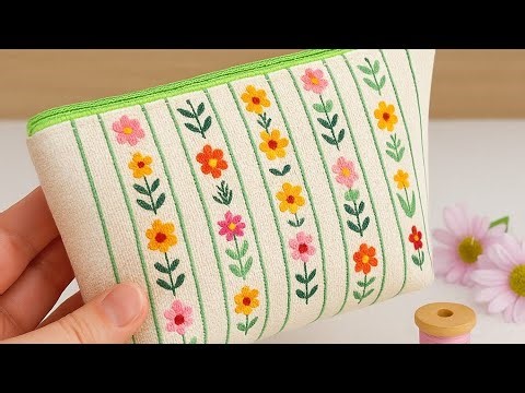 Easy & Quick Zipper Pouch Tutorial – Beginner-Friendly