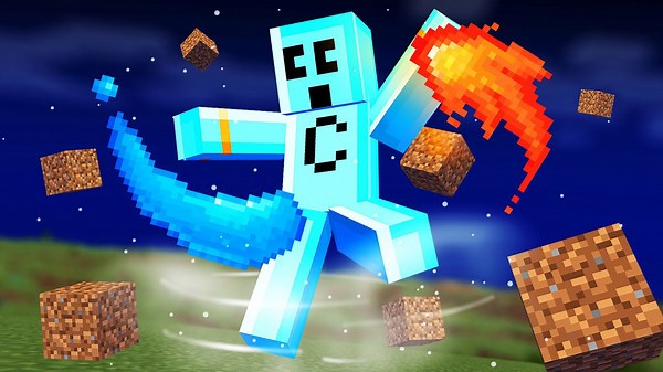 I can combine elements to gain power in Minecraft
