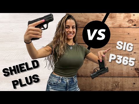 SIG P365 VS S&W SHIELD PLUS | Honest opinions and why I carry one over the other!