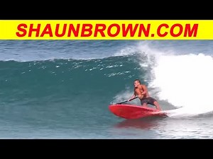 SUP surfing in Hawaii-stand up paddling surfing