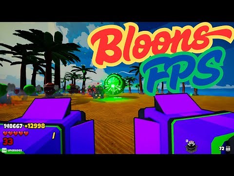 🐵 BLOONS FPS on an ISLAND?! | Apes vs Helium Mod in Aliens vs Ghosts 🎈💥