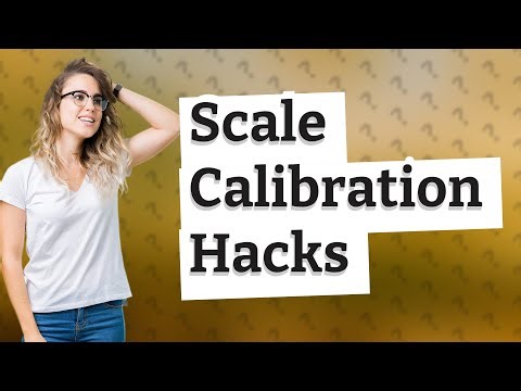 What household items can I use to calibrate my scale?