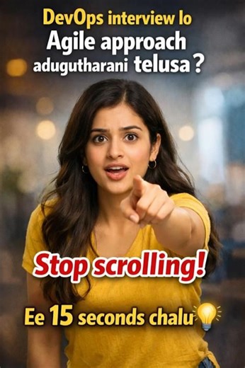 DevOps Interview Warning ⚠️ Agile skip cheste red flag 🚩#DevOps #agile #devopsinterview