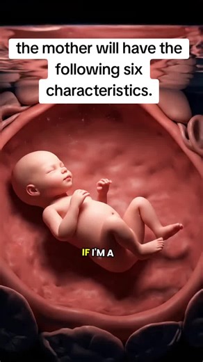 the mother will have the following six characteristics.#pregnantlife #pregnancyjourney #usa #foryoupage #unfreezemyacount