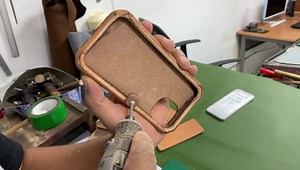 7.9K views · 75 reactions | Final stages of the iPhone 12 case prototype. Turns out that if we leave the case in the sun to dry most of the day that the leather hardens more than in a little slow cooking oven. We just keep on learning. Now to field test them. Once that’s finished we will make some for you guys. | Saddleback Leather Co. | Facebook