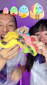 426K views · 6.4K reactions | Random Emoji Food Challenge ASMR Compilation! 掠bubble tea(Part51) | TwinKle Couple | Facebook