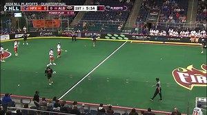 9.3K views · 66 reactions | It was a 2-goal afternoon for Travis Longboat as the Albany FireWolves take down the Halifax Thunderbirds to advance to the Semifinals.  HIGHLIGHTS | NLL | Facebook