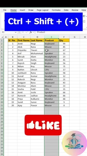 The Excel Hacks You've Been Waiting For #excel #viral #ytshorts #shorts #accounting #trending #job