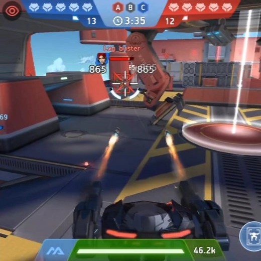 best mech in arena #gaming #teammech #games #mecharena