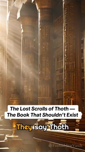 11 reactions | The book Egypt buried… to protect reality itself. #ForbiddenVault #Thoth #history #ancientmysteries #fyp | ForbiddenVault | Facebook