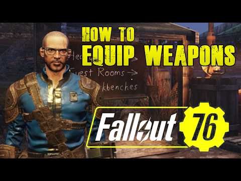 How to Equip Weapons in Fallout 76 #fallout76tips #dractorials #tipsandtricks