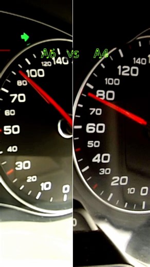 Audi A6 2.0 Tdi vs Audi A4 2.0 Tdi - Accelaration Test