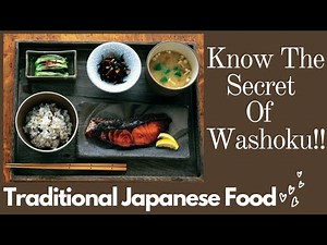 Traditional Japanese Healthy Eating Routine.||WASHOKU||