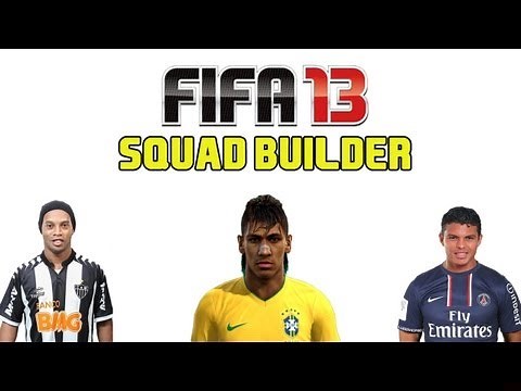 FIFA 13 Ultimate Team - Squad Builder - BRAZIL