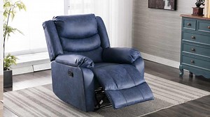 Watch Faux Leather Manual Recliners on Amazon Live