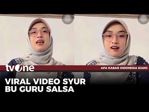 Heboh! Video Syur Diduga Bu Guru Salsa Beredar | AKIS tvOne