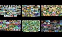 Mix of 6 videos from youtube : All Nick jr at same time