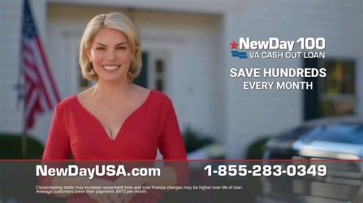 NewDay USA 100 VA Cash Out Loan TV Spot, 'Car Payments'