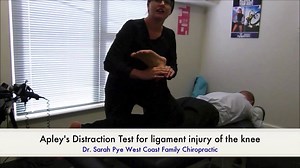 Apley's Distraction Test for ligament injury of the knee