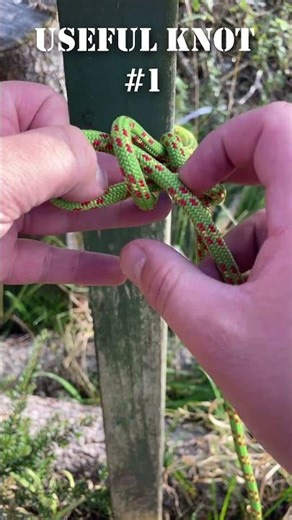 USEFUL KNOT 🪢 How to tie a Quick Release Knot 🪢#shorts