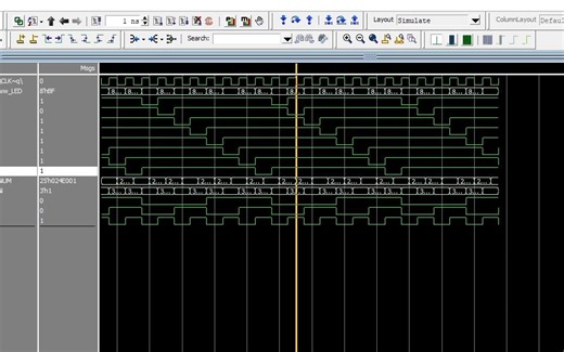 VHDL实现LED流水灯FPGA实验与仿真，Quartus Ⅱ联合Modelsim仿真（下），SmartSOPC+EP3C55F484C8