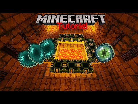 Trouver le Stronghold ( Et le Portail de l'End ) [ Tuto Minecraft ]