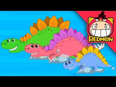 Stegosaurus Stomp: A Dino-Mite Rhyme for Kids | REDMON's Dinosaur World