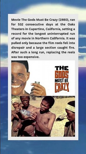 The Gods Must Be Crazy (1980) - A Cupertino Legend Uninterrupted Theatrical Triumph