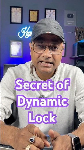 🔥😱Setup of Dynamic Lock🔐Privacy 100% Safe #shorts #windows #computer #pc #pctips #ytshorts