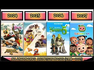 ALL DREAMWORKS ANIMATION MOVIES (1998 - 2027)