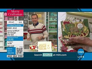 Anna Griffin 3D Vintage Sleigh Die Set