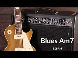 Blues Backing Track Am7