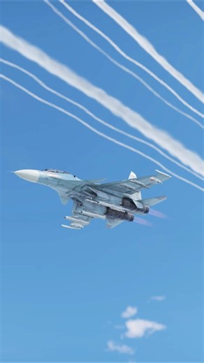 “Fighter Jet Unleashes Massive Missile Barrage in Epic Sky Battle!”