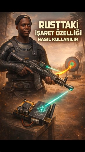 Rust’ta İşaret Atma Nasıl Yapılır Hedefleme Eklentisi Ne İşe Yarar ve Nasıl Kullanılır#rust #shorts