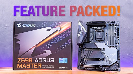 Aorus Z590 Master Unboxing - Aorus Z590 Master Overview - Aorus Z590 Master First Impressions Today, we're back at it with PC components as we check out the latest Aorus Z590 Master Motherboard, In today's video we're going to unbox it and do a quick overview so that you can have a first look and get an idea of what you're getting in terms of the package contents, components, and its features. This motherboard actually packs a ton of features especially when it comes to input and output ports, p