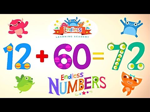 Endless Numbers 72 | Learn Number Seventy-two | Fun Learning for Kids