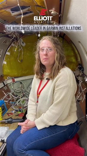 G5000 Installation | Day 10 — Main Cabin Harness and Wiring Progress Join Kailey, our Avionics Solutions Engagement Manager, as she shares updates on the G5000 installation. The team continues advancing the main cabin harness installation while making progress on wiring throughout the cockpit and aft sections. Follow along each day as the installation progresses, and check the comments to learn more about upgrading your avionics system. #ElliottAviation #WinnersFlyGarmin #G5000 | Elliott Aviatio