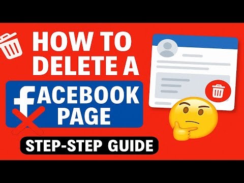 How to Delete a Facebook Page Permanently (Step by Step) || How to Delete a Facebook Page