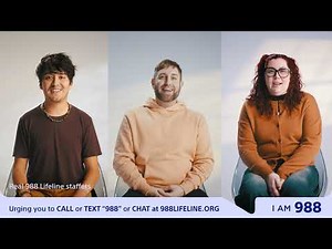 “I am 988” - 988 Minnesota Lifeline Specialists: “I am here for you.”