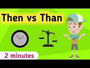 Then vs Than English grammar | English speaking | Learn English | Basic grammar | Sunshine English