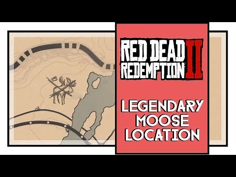 Red Dead Redemption 2 Legendary Moose Location
