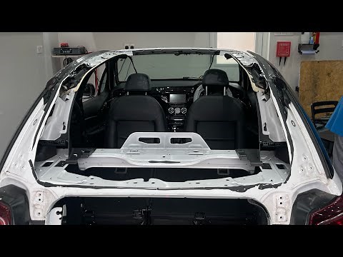 Citroen DS3 Cabriolet Roof Swap / Repair Summary